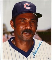 Lot, Billy Williams autographed 8x10 photo &