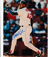 Mo Vaughn autographed 8x10 photo