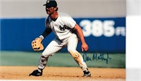 Don Mattingly autographed 3x5 photo with an