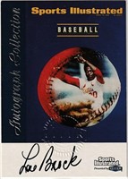 Lou Brock autograph on Fleer 1999 Sports
