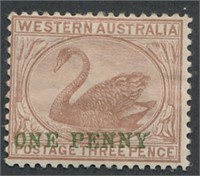 AUSTRALIA WESTERN AUSTRALIA #70 MINT AVE HR