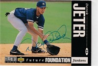Derek Jeter autograph on Upper Deck 1994