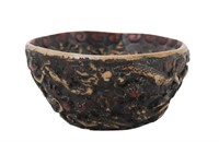 Himalayan Carved Resin Dragon Bowl