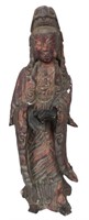 Chinese Wood Carved Bodhisattva