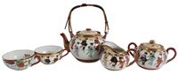 Japanese Kutani Porcelain Tea Set