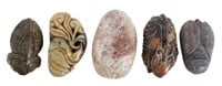 Five Chinese Stone or Jade Animals
