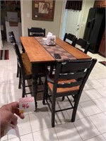 Kitchen table and chairs dog not included
