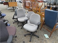 (6) Assorted Grey Chairs