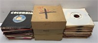 LOT OF 81 ROCK/POP 45 RPM RECORDS MOST ARE NEW