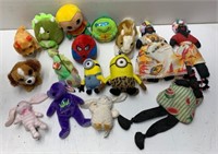 LOT OF PLUSH TOYS AND DOLLS