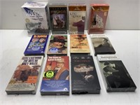 LOT OF BRAND NEW SEALED VHS TAPES WESTERN, ELVIS