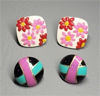 Two Pair of Vintage Earrings