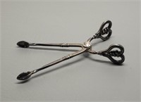 Vintage Sterling Georg Jensen Solv Sugar Tongs