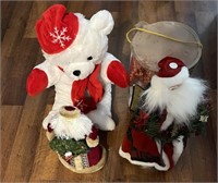 Christmas decorations, Christmas cookie plate,