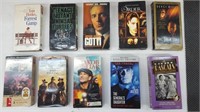 10 miscellaneous VHS movies