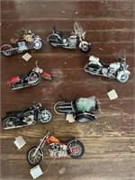 Collectible motorcycle displays