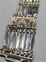 Sterling Taxco Bracelet 8" 38.8 Grams