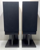 PAIR OF RARE MISSION ELECTRONICS SPEAKERS MCM