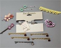 Collection of Barrettes and Hair Pins