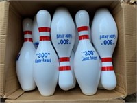 9 BRAND NEW 300 GAME BOWLING PINS