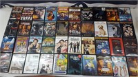 40 miscellaneous DVDs