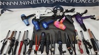 Hair straighteners/ curlers  and blow dryers