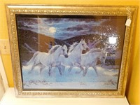 P729 Framed Horse Puzzle 26 1/4" x 32 1/2"