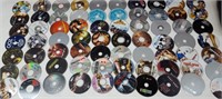 approximately 70 DVD movies