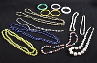 Costume Jewelry Mixed Beads & Bangles