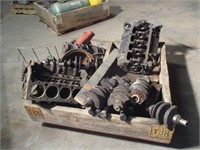 Pallet of  Engine Blocks, Crank Shafts