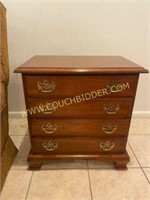 Four drawer nightstand