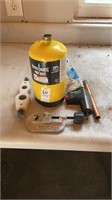 Blowtorch with accessories