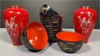 Lot of Lacquerware