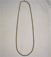 31" 12kt Gold Filled Chain Necklace