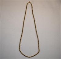 24" 12 KT Gold Filled Chain Necklace
