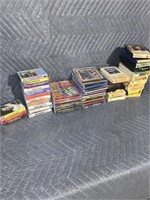 Qty of Country CD’s, 8-track tapes, Country