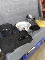 Small canner, enamel pan, electric skillet, etc