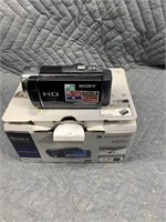 Sony handy cam video camera, condition not known