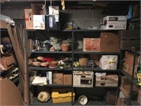 Large miscellaneous balance of basement workshop