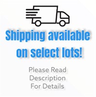 Shipping Available on select lots