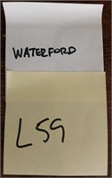 M - SET OF 6 WATERFORD CRYSTAL STEMWARE (L59)