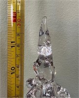 M - DAUM GLASS CHRISTMAS TREE 12"T (L96)