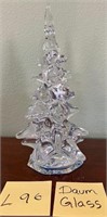 M - DAUM GLASS CHRISTMAS TREE 12"T (L96)