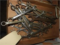 Box of end wrenches