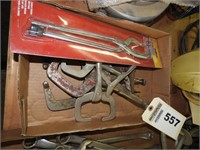 Box of vise grips & break spring pliers