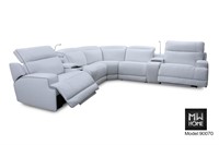 Power Recliner Sectional/ Leather
