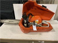 Stihl 391 Chainsaw W/ Case