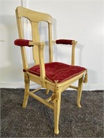 Vtg Wooden Chair