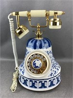 HWA-Hong H-280 Wild Rose Ceramic Rotary Phone