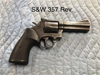 76-SMITH AND WESSON 357 REVOLVER